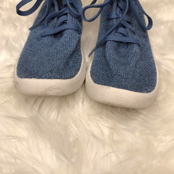 Allbirds Tree Topper High Top Sneakers blue Size 7 - Picture 3 of 9